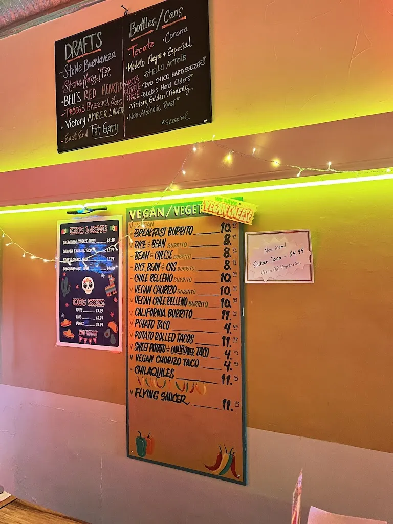 Menu_El Burro Dos_Pittsburgh, PA_image_old_2