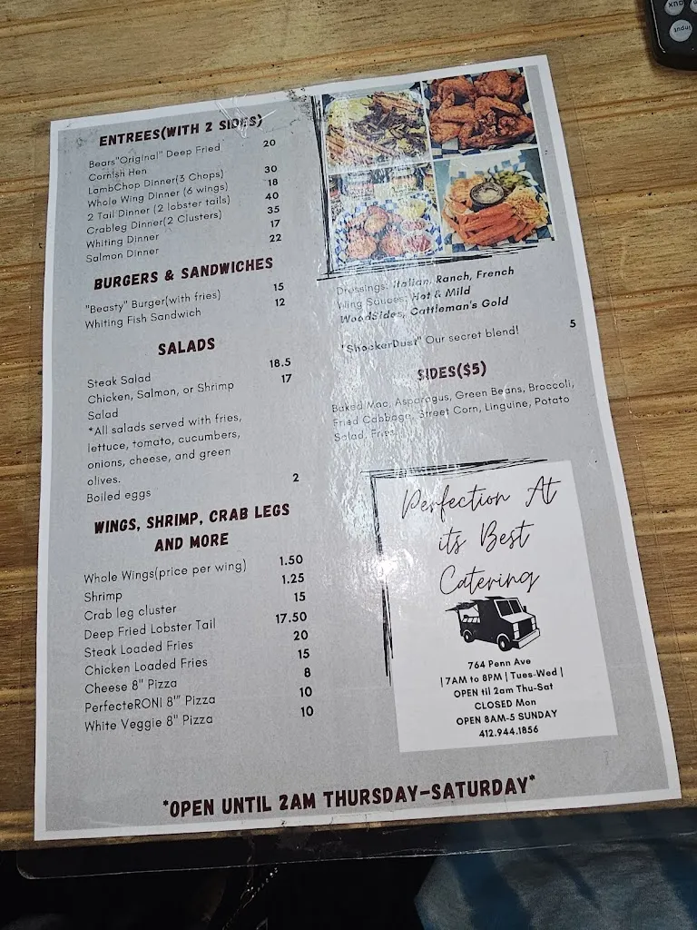 Menu_Perfection At Its Best Catering_Pittsburgh, PA_image_old_3