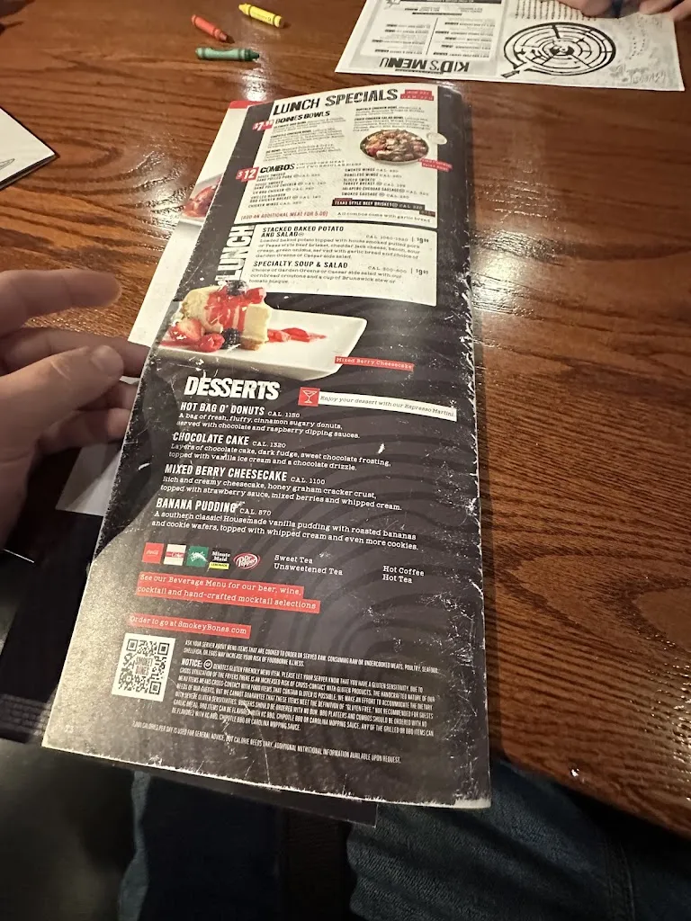 Menu_Smokey Bones Wilkes Barre_Wilkes-Barre, PA_image_old_2