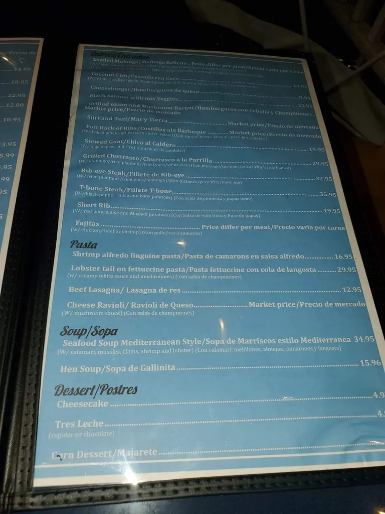 Menu_Casa Blanca Restaurant & Grill_Wilkes-Barre, PA_image_old_2