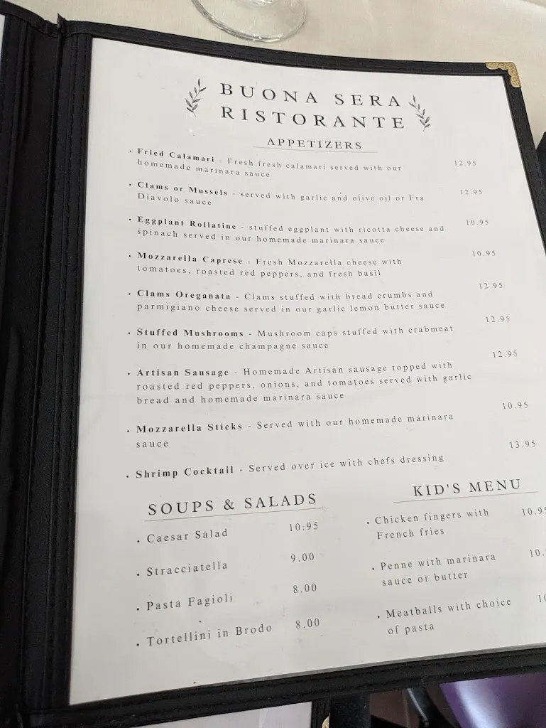 Menu_Buona Sera Ristorante_Wilkes-Barre, PA_image_old_3