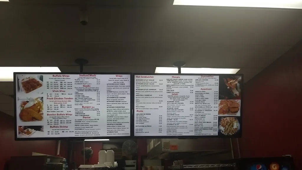 Menu_Wing Hut_Woodlyn, PA_image_old_2