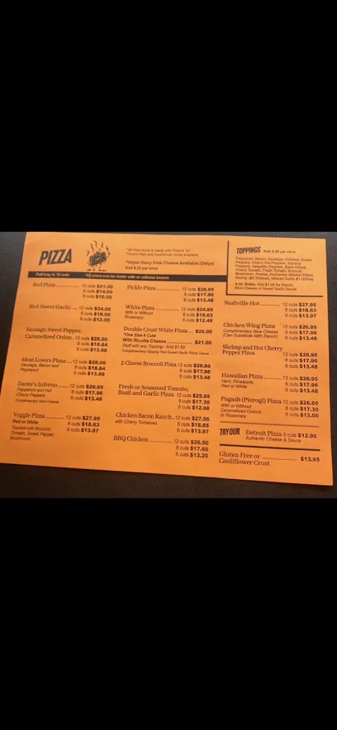 Menu_Sicilian Bella Festa_West Wyoming, PA_image_old_1