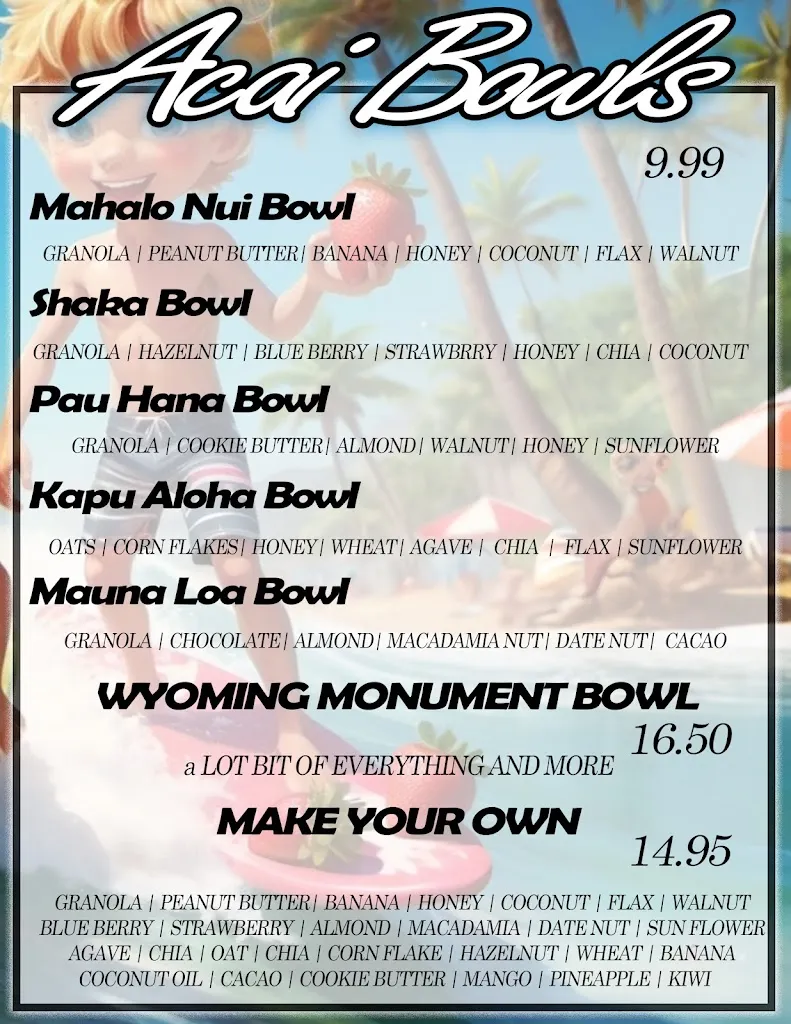 Menu_Hawaiian Sub & Shake Wyoming_Wyoming, PA_image_old_3