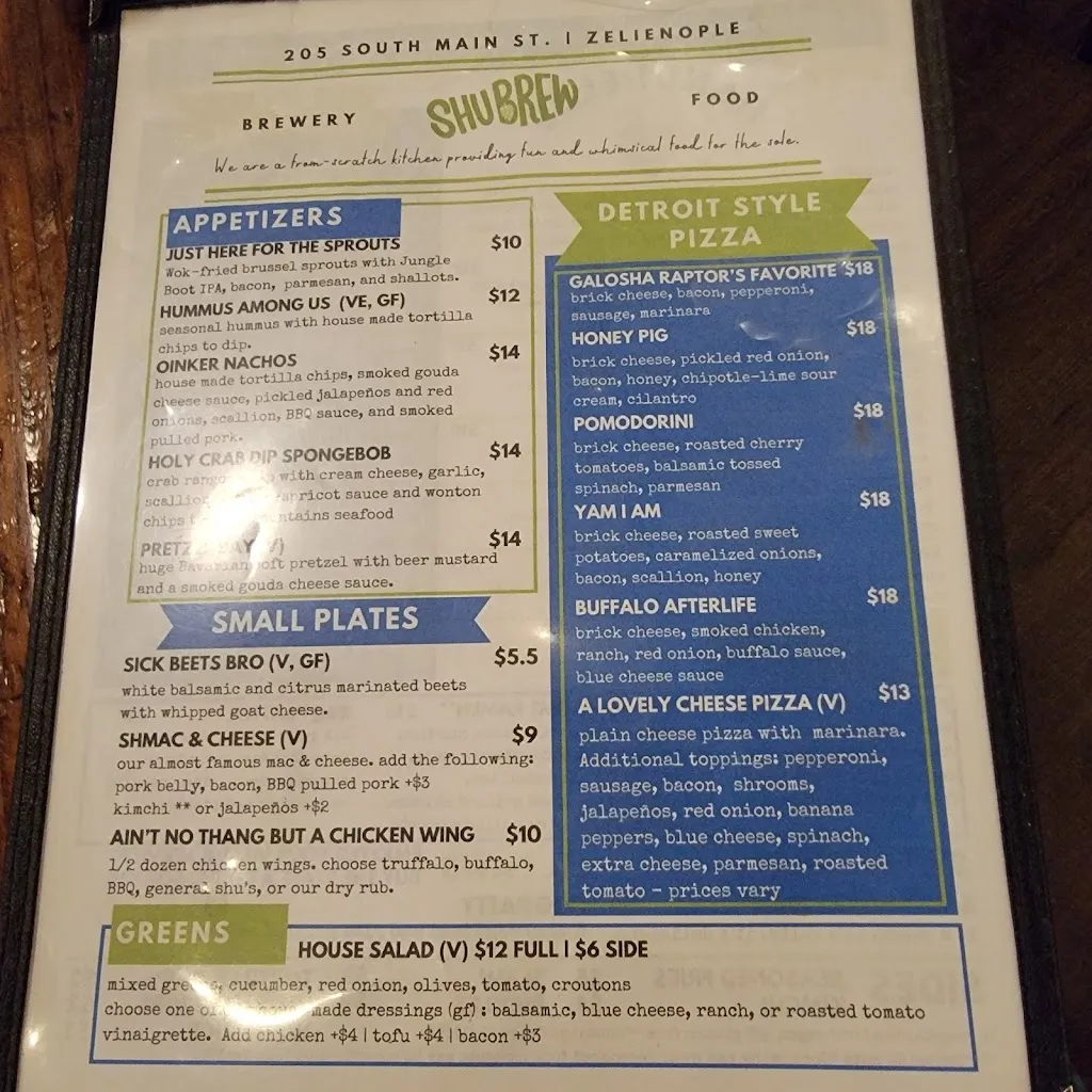 Menu_ShuBrew_Zelienople, PA_image_old_2