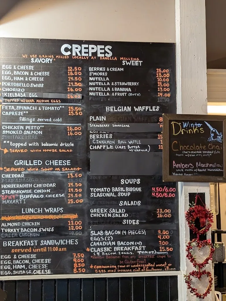 Menu_Wunderbar Coffee & Crepes_Harmony, PA_image_old_1