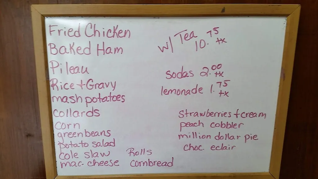 Menu_Seaboard Restaurant_Andrews, SC_image_old_3
