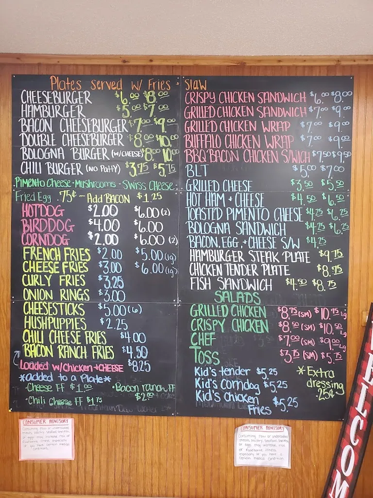 Menu_Uptown Grill_Blacksburg, SC_image_old_2