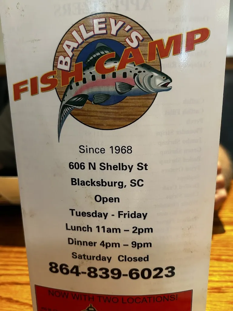 Marianne Ward_Bailey's Fish Camp_Blacksburg, SC_recensione