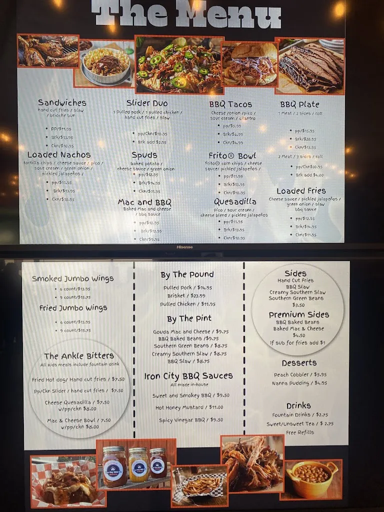 Menu_Iron City Bbq Co._Blacksburg, SC_image_old_2