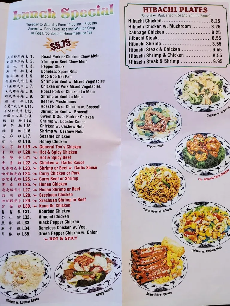 Menu_Joy Wok_Blacksburg, SC_image_old_3