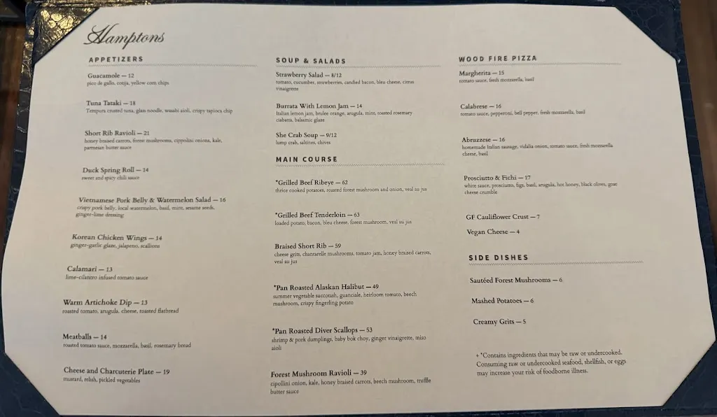 Menu_Hamptons_Sumter, SC_image_old_1