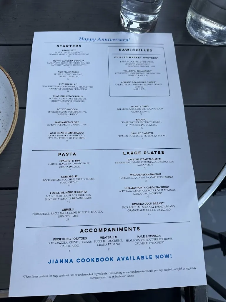 Menu_Jianna_Greenville, SC_image_old_3