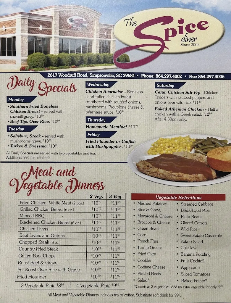 Menu_Spice Diner_Simpsonville, SC_image_old_3