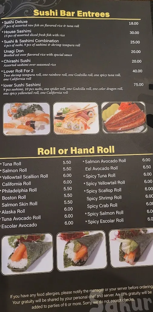Menu_Sakura Japanese Steakhouse_Simpsonville, SC_image_old_1