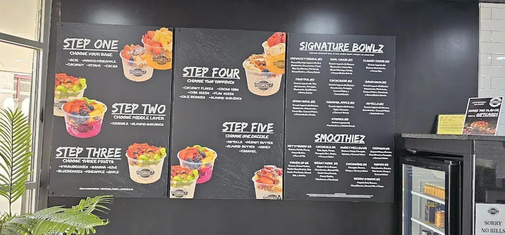 Menu_Cocobowlz Five Forks_Simpsonville, SC_image_old_1