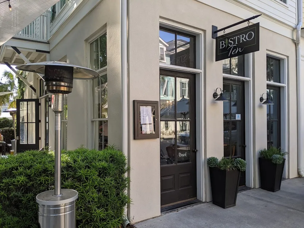 Bistro Ten restaurant à Beaufort, SC