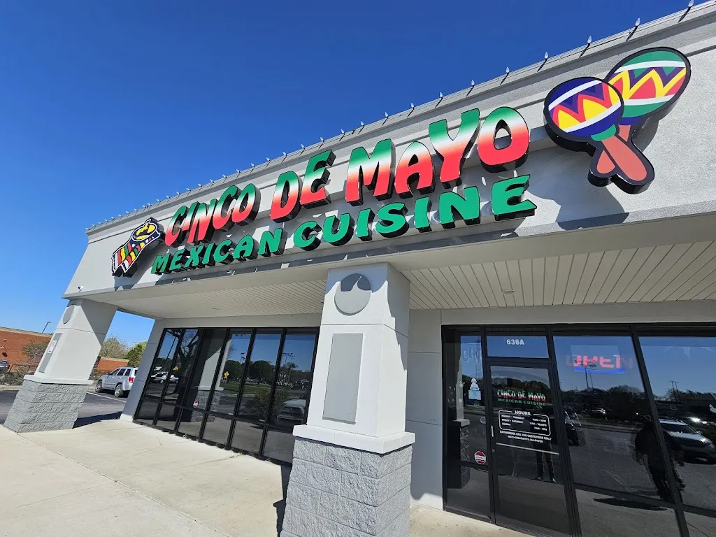 Cinco de Mayo Mexican Cuisine restaurant in 636 Rembert C Dennis Blvd, Moncks