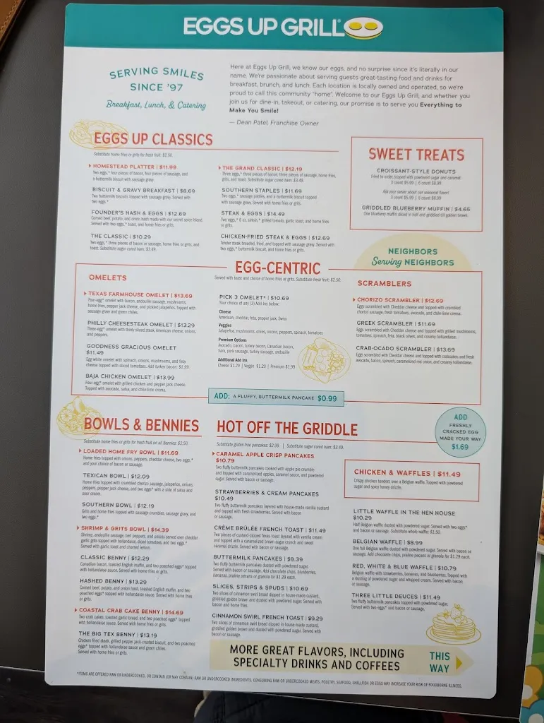 Menu_Eggs Up Grill_Sumter, SC_image_old_2
