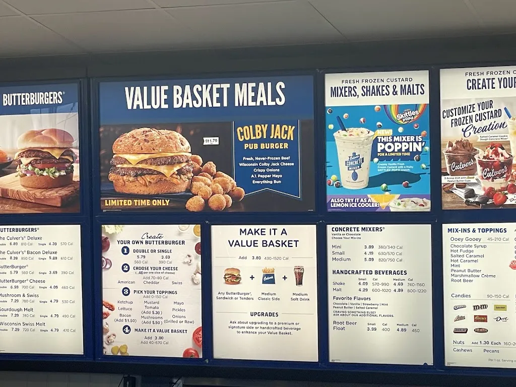 Menu_Culver’s_Mitchell, SD_image_old_1