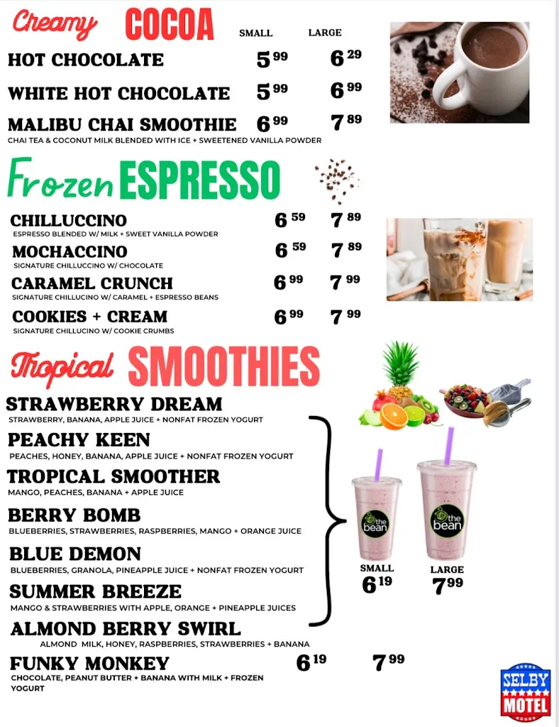 Menu_Time Out Lounge_Selby, SD_image_old_3