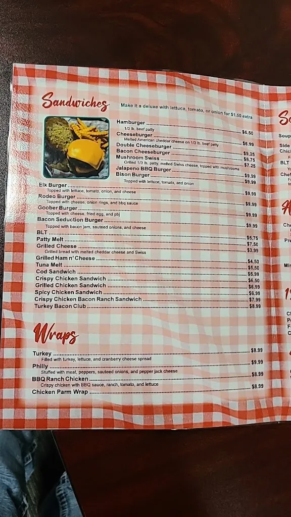 Menu_Kitchen Table Cafe_Tyndall, SD_image_old_2