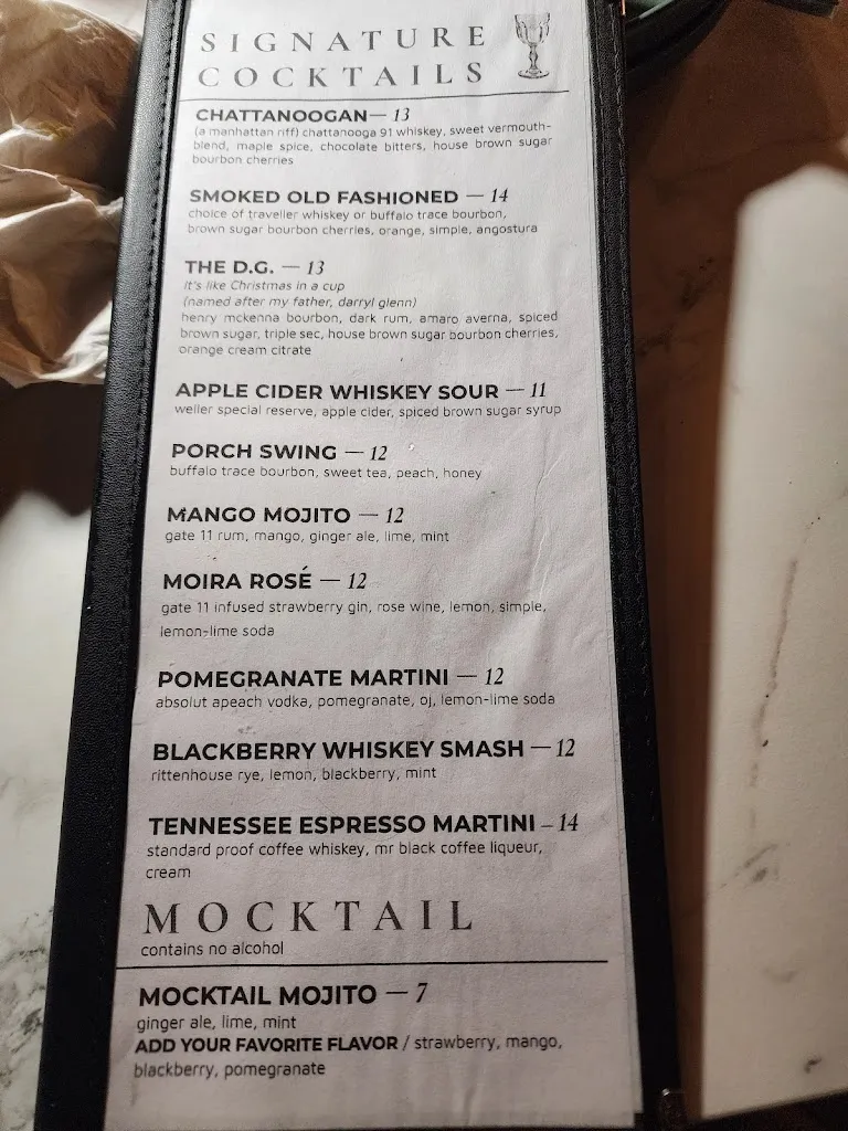 Menu_The Pour House Restaurant_Crossville, TN_image_old_2