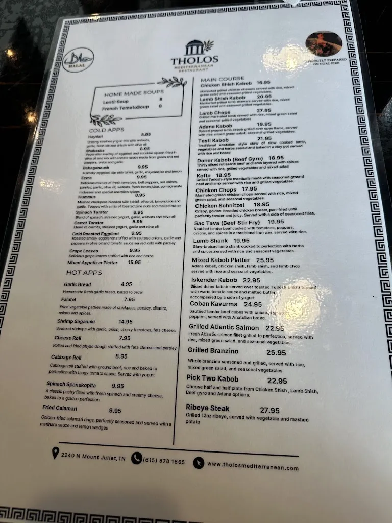 Menu_THOLOS Mediterranean Restaurant_Mt. Juliet, TN_image_old_2