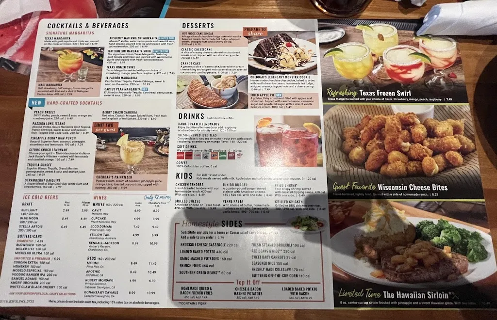 Menu_Cheddar's Scratch Kitchen_Mt. Juliet, TN_image_old_3