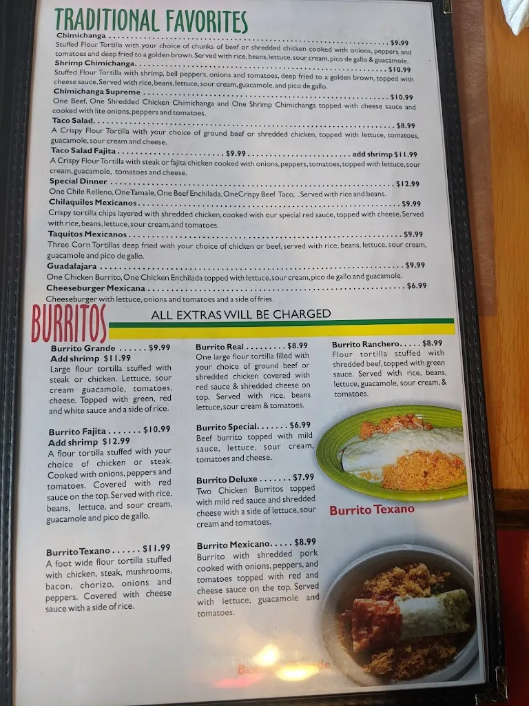 Menu_El Guadalajara_Waynesboro, TN_image_old_2