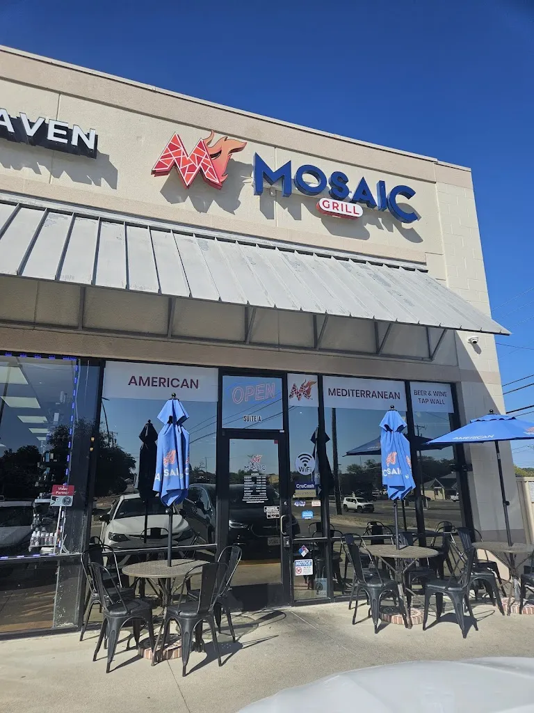 Mosaic Grill restaurant in Belton, TX
