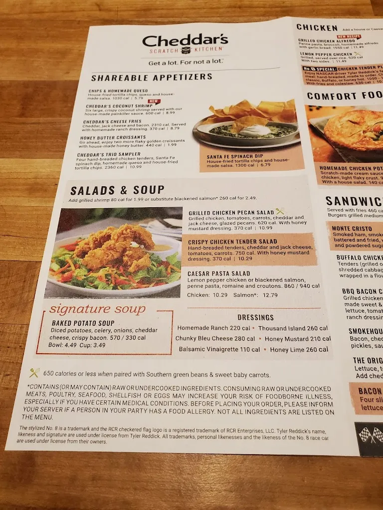 Menu_Cheddar's Scratch Kitchen_Waco, TX_image_old_3