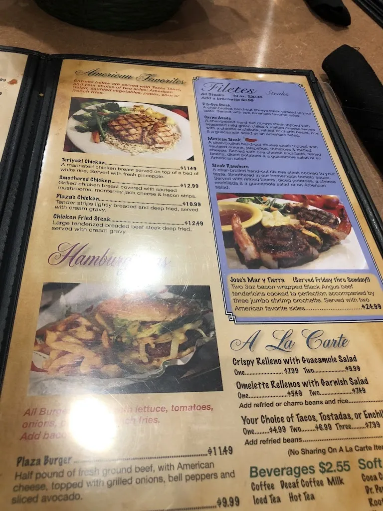 Menu_Plaza Restaurant_Borger, TX_image_old_3