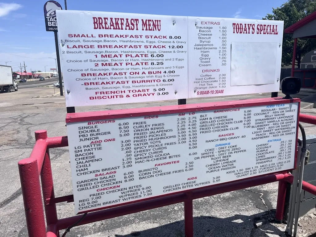 Menu_Hipshots Burgers and Tea_Borger, TX_image_old_1