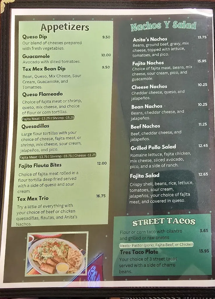 Menu_Anita's Tex Mex_Buna, TX_image_old_2