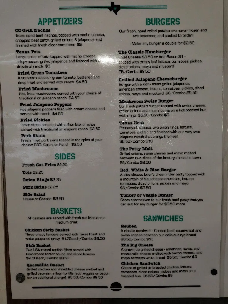 Menu_Canyon City Grill_Canyon Lake, TX_image_old_3