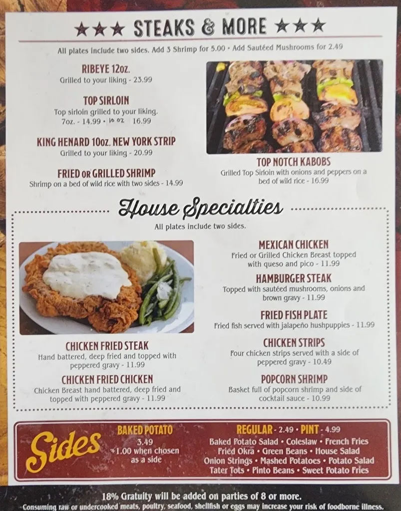 Menu_Top Notch Texas BBQ_Childress, TX_image_old_2
