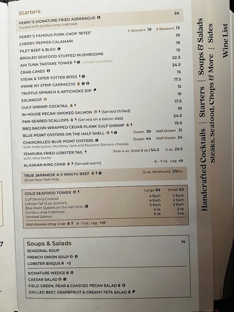 Menu_Perry's Steakhouse & Grille_Katy, TX_image_old_2