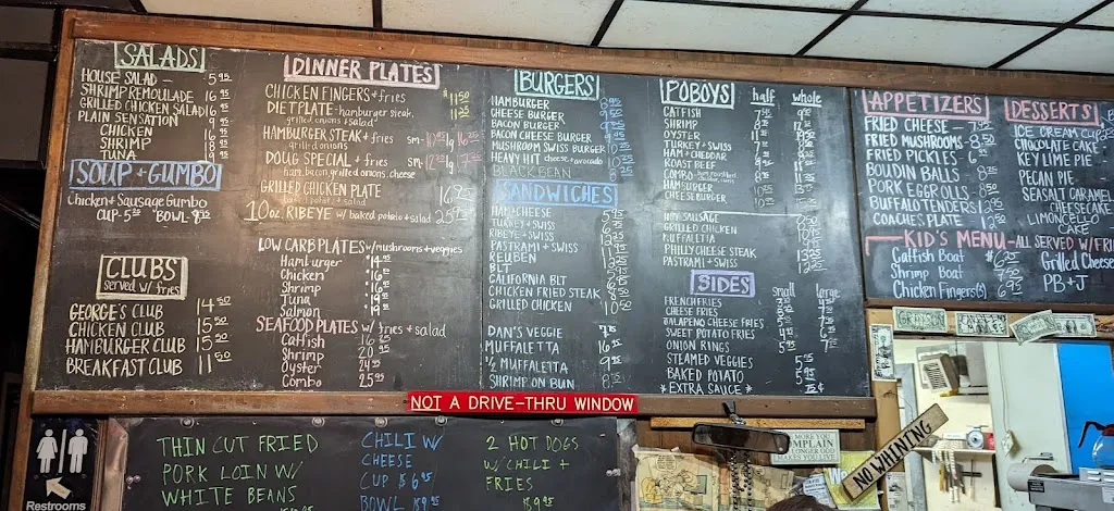 Menu_George's Southside_Baton Rouge, LA_image_old_3