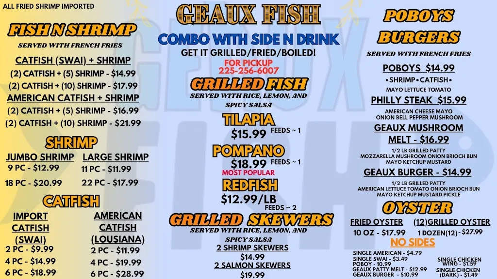 Menu_Geaux Fish Market_Baton Rouge, LA_image_old_2