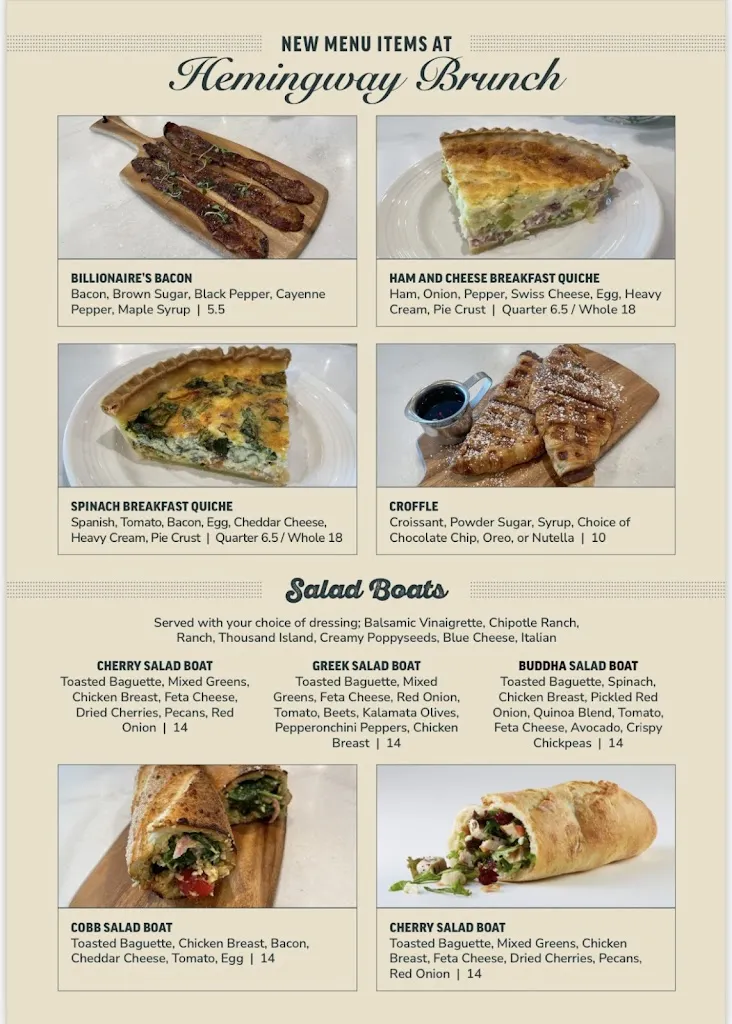 Menu_Hemingway Brunch_Coppell, TX_image_old_2