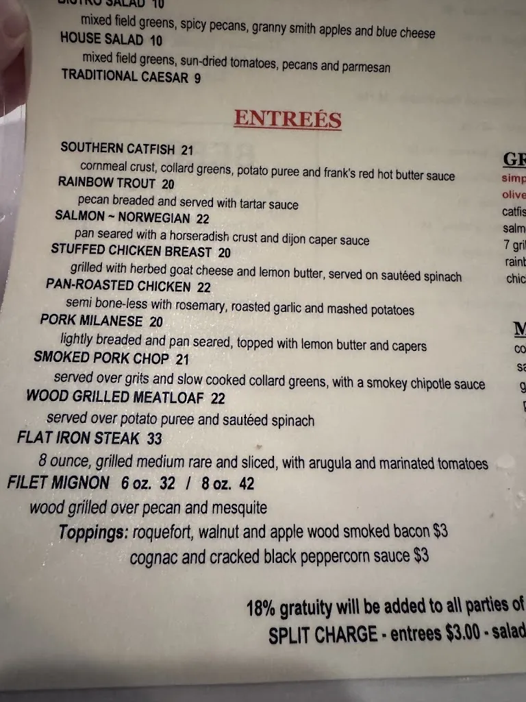 Menu_Victor's Wood Grill_Coppell, TX_image_old_1