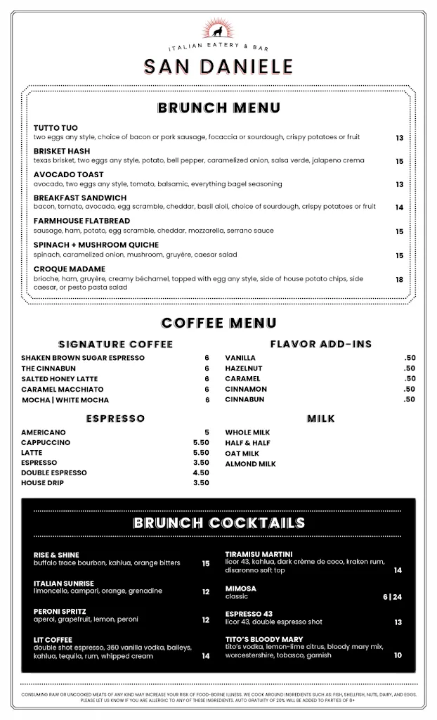Menu_San Daniele Italian Eatery & Bar_Coppell, TX_image_old_3
