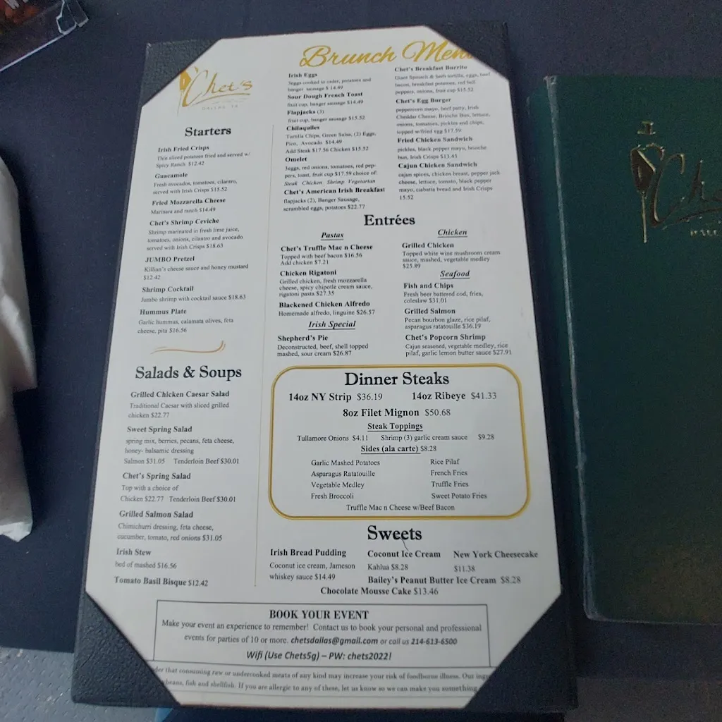 Menu_Chet's Dallas_Dallas, TX_image_old_2
