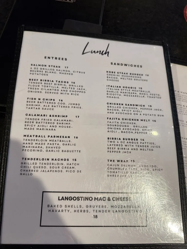Menu_Shoal Creek Tavern_Highland Village, TX_image_old_2