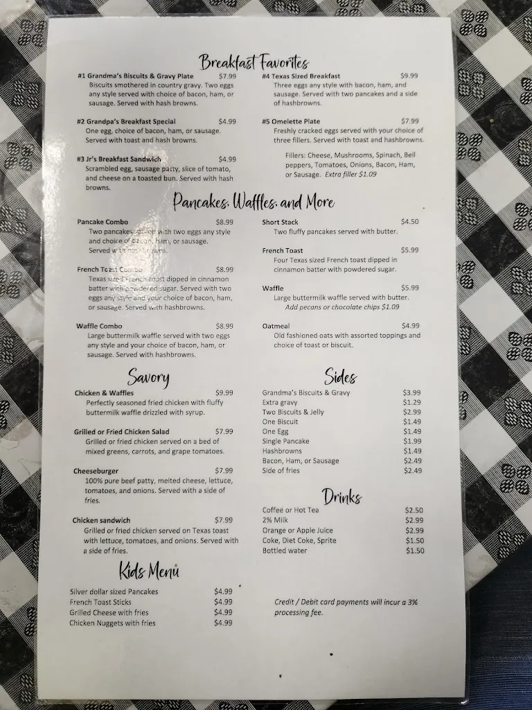 Menu_Biscuits & Gravy Neighborhood Kitchen_Donna, TX_image_old_3