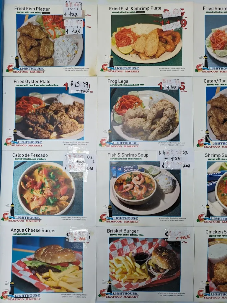 Menu_Lighthouse Seafood Market_Donna, TX_image_old_2