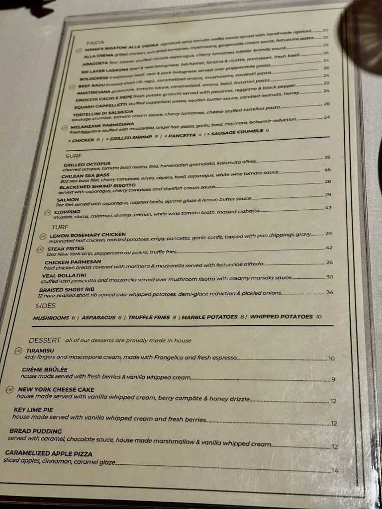 Menu_Mio Nonno Trattoria_Flower Mound, TX_image_old_1