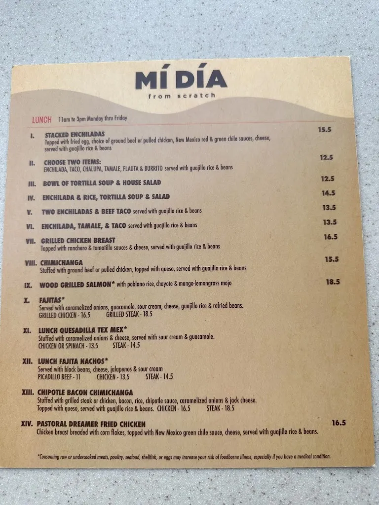 Menu_Mi Dia From Scratch_Flower Mound, TX_image_old_3