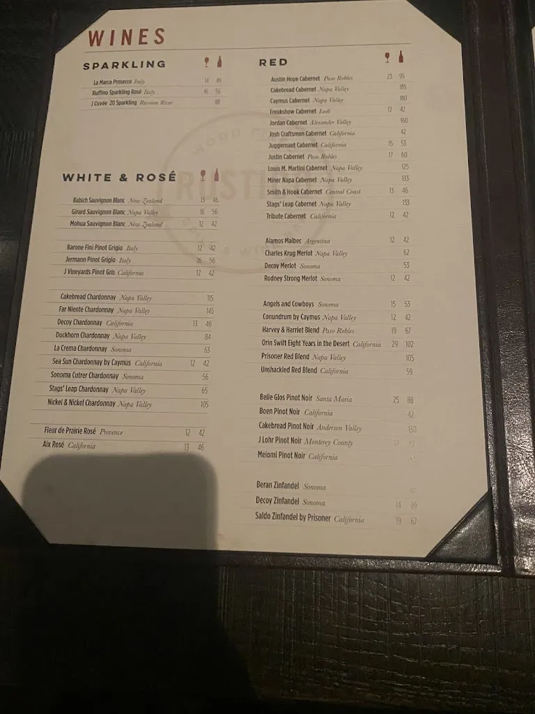 Menu_Rustico Wood Fired Grill and Wine Bar_Flower Mound, TX_image_old_1
